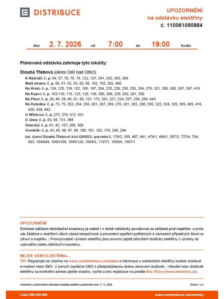 Informace zde: