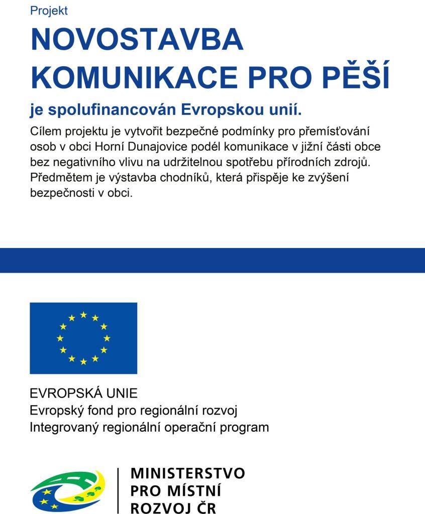 Novostavba komunikace pro pěší