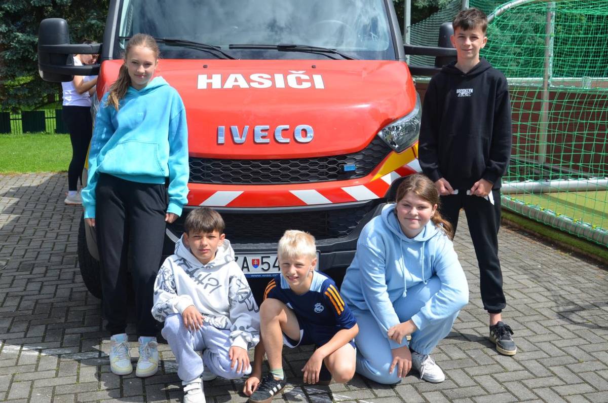 Detská hasičská súťaž „60-tka“ v Štiavničke