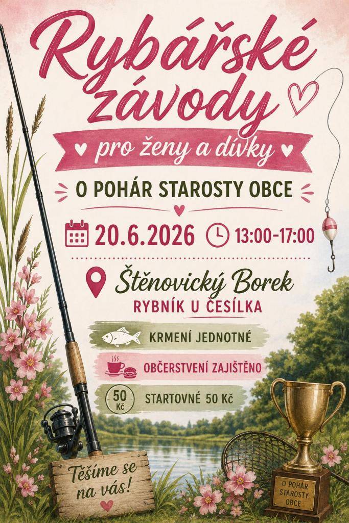 Rybník U Česílka - 20.6.2026 od 13:00-17:00