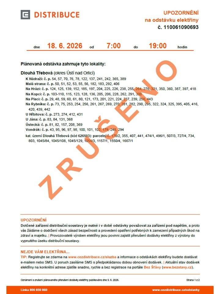 Informace zde: