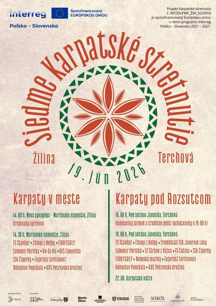 Žilina - Terchová.  Spoločný projekt Poľsko - Slovensko v rámci INTERREG.
