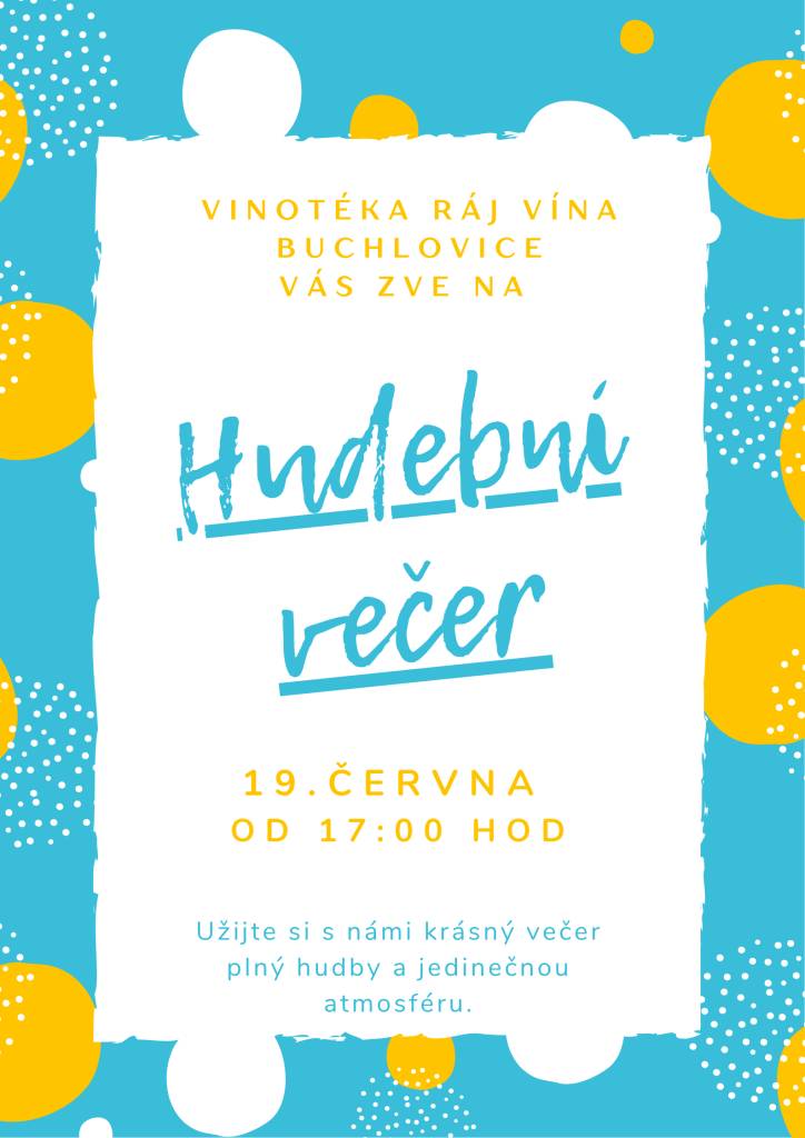 - hudební večer s kapelou Divousy v pátek 19.června od 17 hodin v areálu vinotéky v Buchlovicích