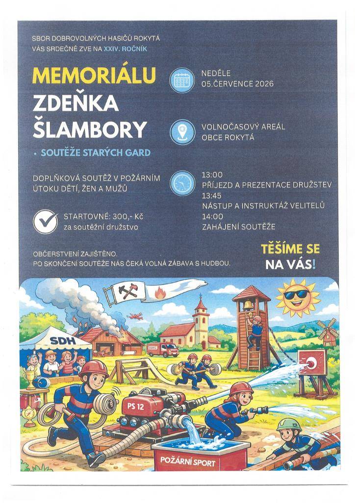 informace od SDH Rokyta