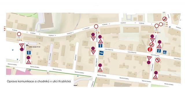 Stavební práce na modernizaci ulice Kryblická od 22. června přinesou nová rozsáhlejší dopravní omezení.                               Číst dál...