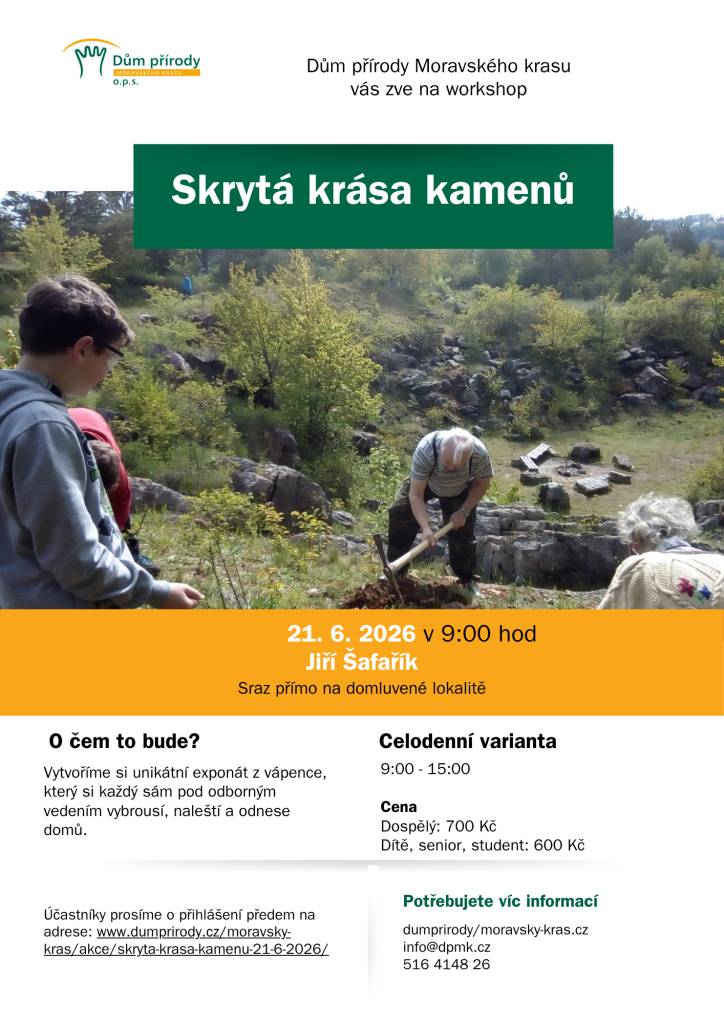 Skrytá krása kamenů 21.6.2026