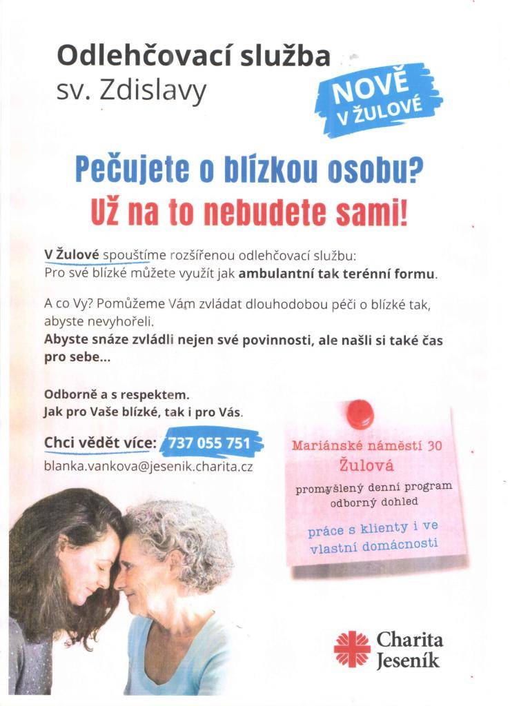 Odlehčovací služba v Žulové