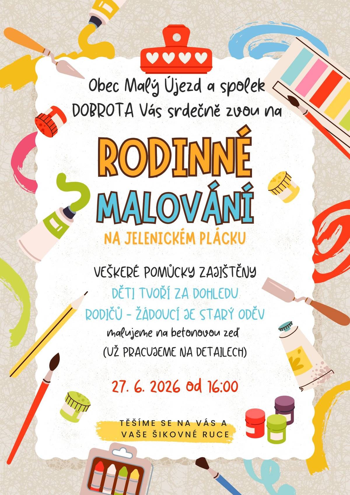 Rodinné malování