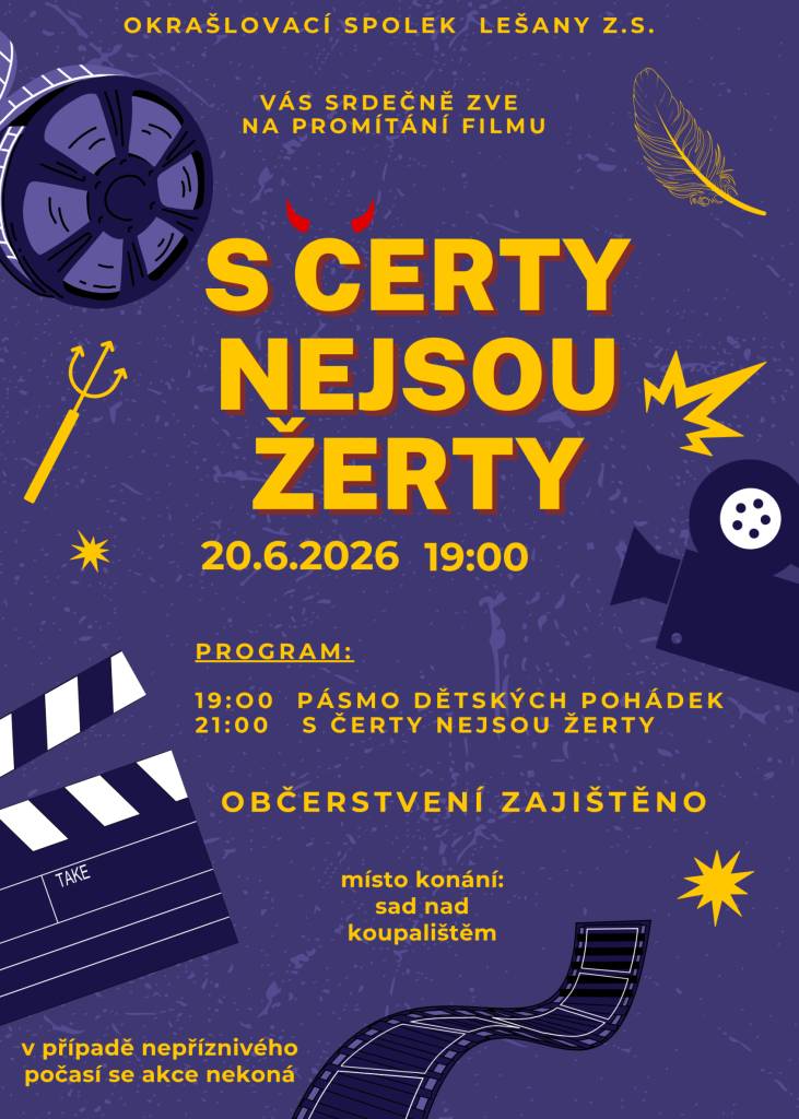 " S ČERTY NEJSOU ŽERTY "