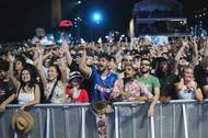 Fanoušci na akci UFC Fan Fest v rámci turnaje UFC Freedom 250 na Ellipse poblíž Bílého domu ve Washingtonu, D.C., USA, 14. června 2026