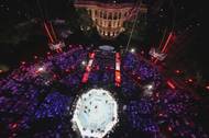 Mauricio Ruffy slaví vítězství v souboji s Michaelem Chandlerem na turnaji UFC Freedom 250, který se konal v neděli 14. června 2026 na jižním trávníku Bílého domu ve Washingtonu