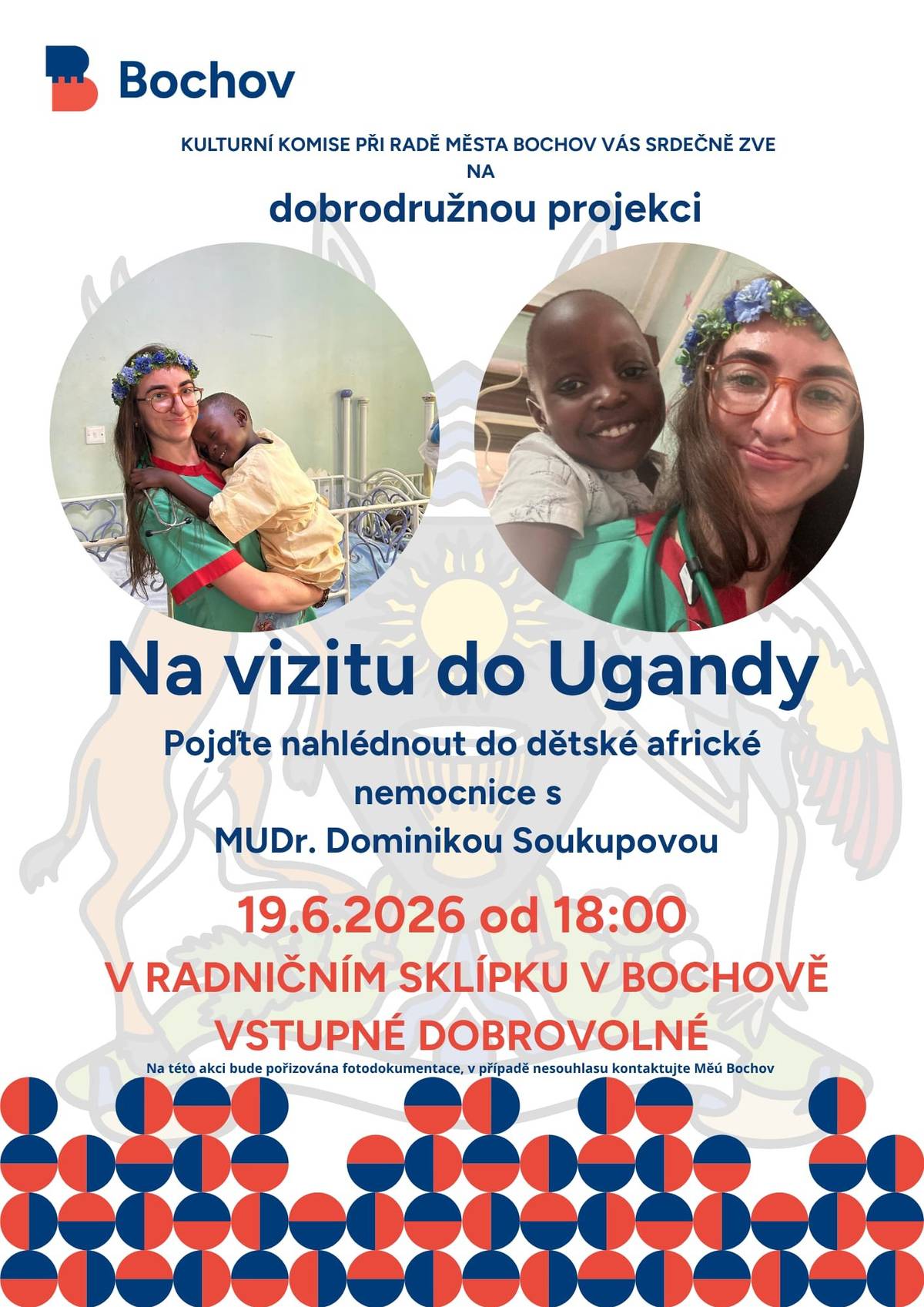 Tady je nový termín, kdy se společně potkáme: Kdy: v pátek 19. 6. 2026 od 18:00 hodin Kde: restaurace Radniční sklípek Vstupné: dobrovolné Přijďte si poslechnout autentické zážitky přímo od MUDr. Dominiky Soukupové a zjistit, co všechno obnáší péče o ty nejmenší pacienty v drsných podmínkách. Vezměte přátele, rodinu a přijďte strávit večer plný emocí a lidskosti. Těšíme se na vás v novém čase!