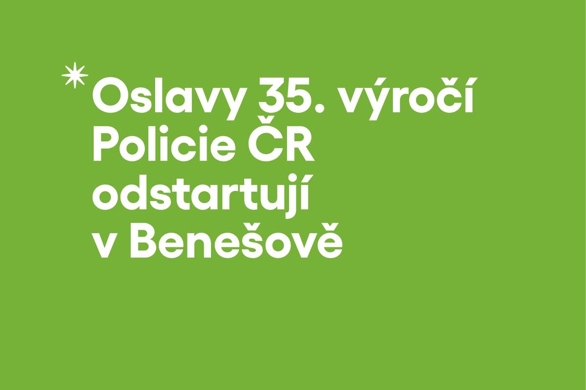 Masarykovo náměstí v Benešově bude v sobotu 20. června dějištěm jedinečné akce k připomenutí 35. výročí vzniku Policie České republiky. Návštěvníci si budou moci prohlédnout historická služební vozidla a motocykly, které sloužily u bezpečnostních sborů od roku 1945 až po současnost, a zároveň se seznámit s moderní policejní technikou i prací složek integrovaného záchranného systému.