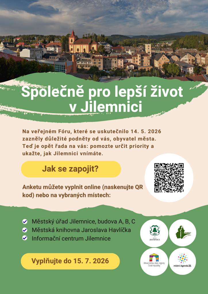 Na květnovém Fóru Zdravého města zazněla řada podnětů a nápadů od obyvatel Jilemnice.
