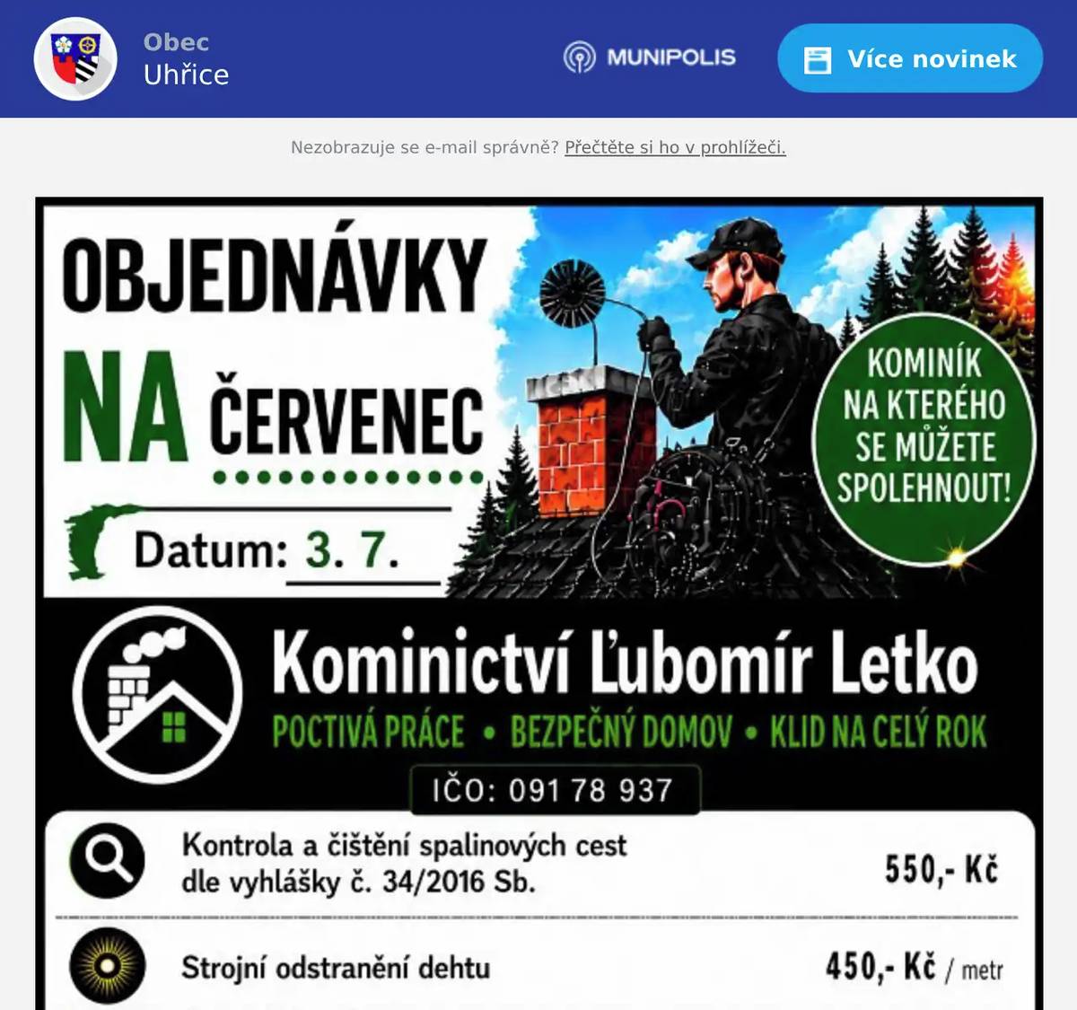 1.) DPS pestrá zahrada  Hovorany nabízí volné lúžka v pěkném  domacím prostředí pro vaše blizké  nabízíme péči 24/7 příjemný a zkušený personál domácí stravu 5x deně pro více informací jsi mužete volat na tel 732949700. 2.) MUDR BUČOVÁ OZNAMUJE, ŽE VE STŘEDU 17. 6. 2026 ORDINUJE OD 7.00 DO 11.45 HODIN. ODPOLEDNÍ ORDINACE ODPADÁ