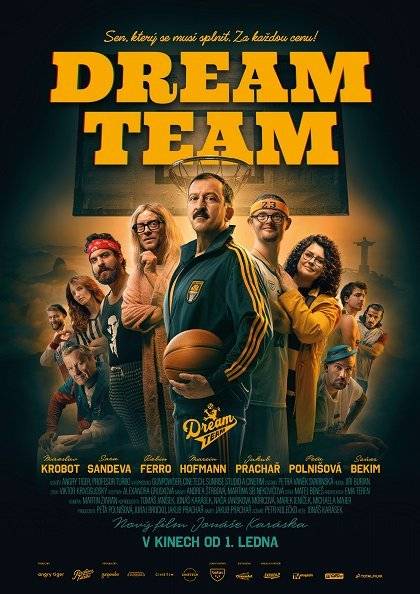 Srdečně zveme na promítání nové česko-slovenské komedie Jonáše Karáska a Petra Kolečka Dream Team, které proběhne u Obecního domu v pátek 26. června po setmění (cca ve 21.00). Občerstvení zajištěno ve spolupráci s Hospodou pod Borovou. Vstupné dobrovolné.