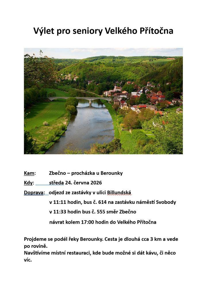 24. června   Zbečno - procházka u Berounky