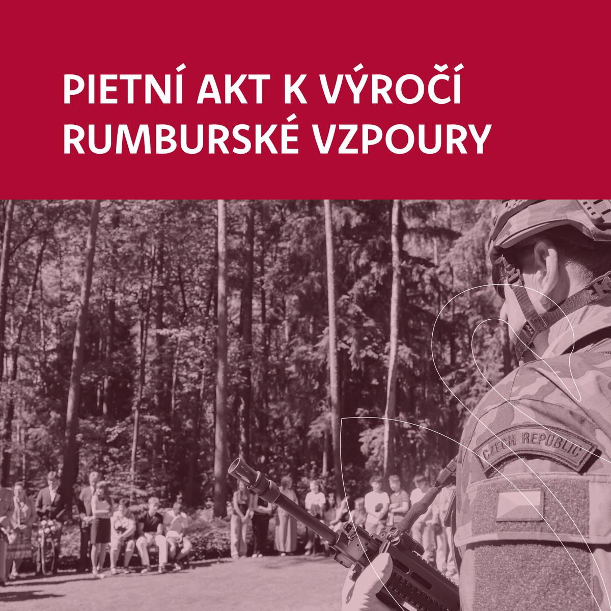 V pátek 29. května se ve městě Nový Bor uskutečnil pietní akt připomínající události Rumburské vzpoury.