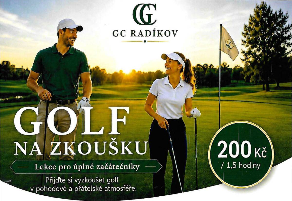 Lekce golfu pro úplné začátečníky