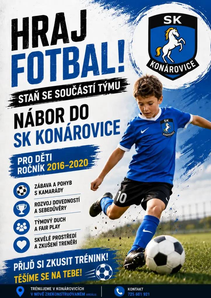 Nábor dětí do mladší a starší přípravky
