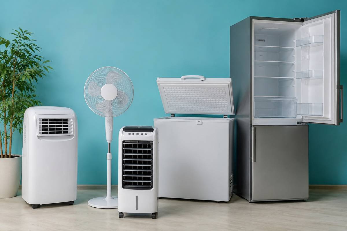 Prodejna elektro Kvart Dolní Bojanovice nabízí mobilních klimatizací již od 5 499 Kč, ochlazovače vzduchu, ventilátory, chladničky a mrazáky za svěží letní ceny. Přijďte si včas nakoupit, před horkými letními dny. Zajištěn je i rozvoz velkých spotřebičů. Na Vaši návštěvu se těší kolektiv elektro Kvart Dolní Bojanovice.