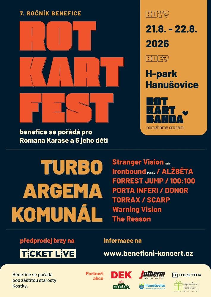 - 21 - 22.8.2026 H-park Hanušovice  - Turbo  - Argema  - Komunál