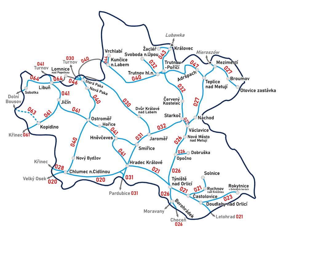 Veřejná doprava Královéhradeckého kraje