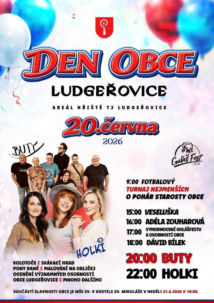 KDY:20. 6. 2026 KDE: Areál hřiště TJ Ludgeřovice