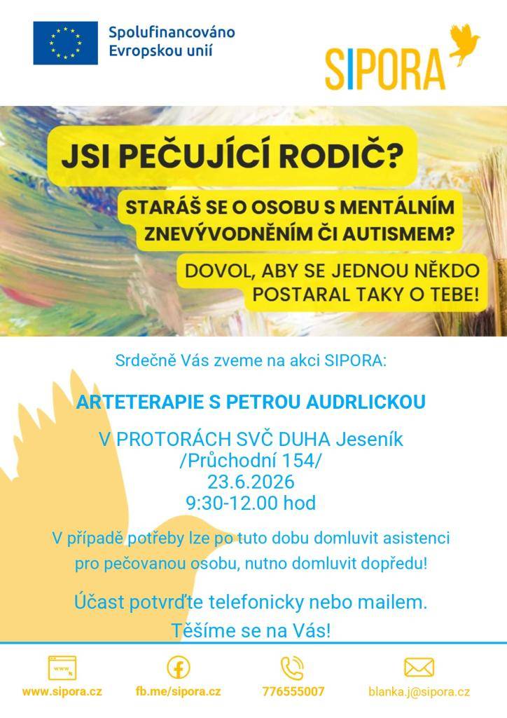 akce určené pro pečující osoby