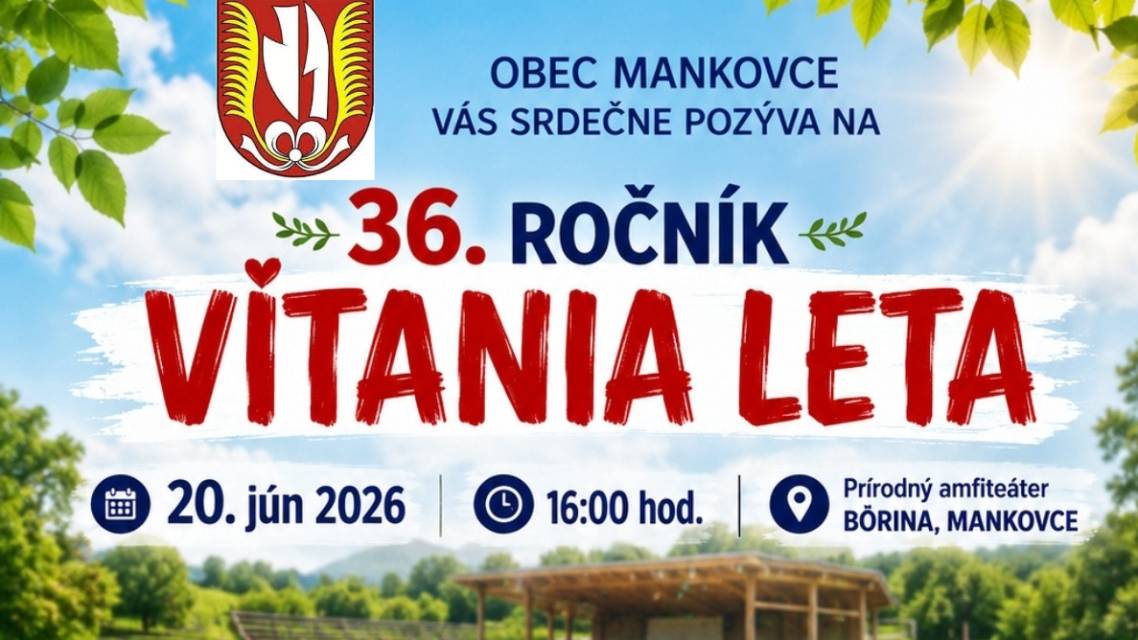 Vítanie leta 2026