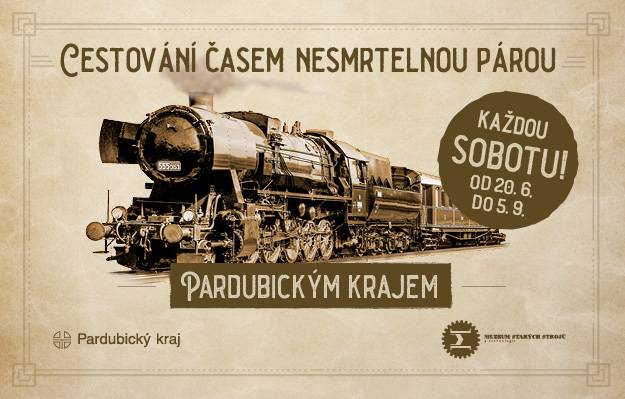 parním vlakem