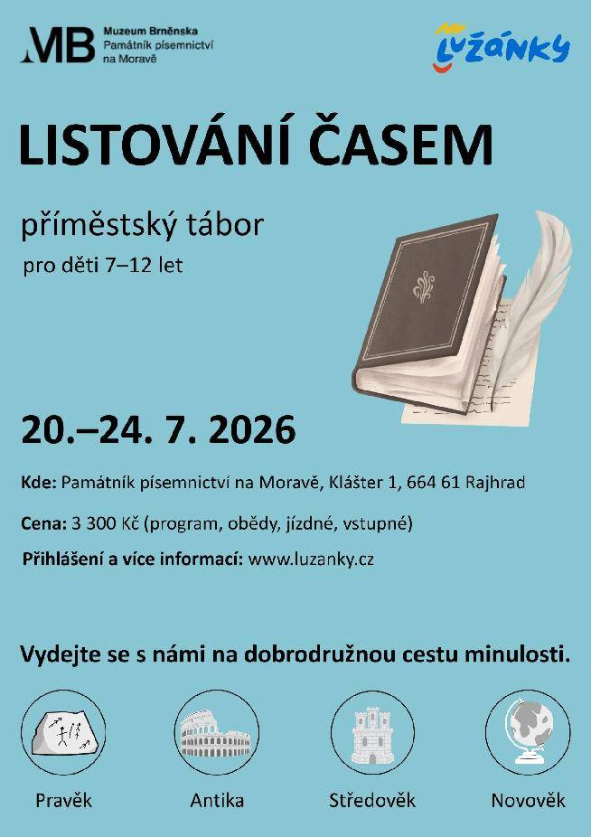 pro děti 7-12 let.  20.-24.7.2026