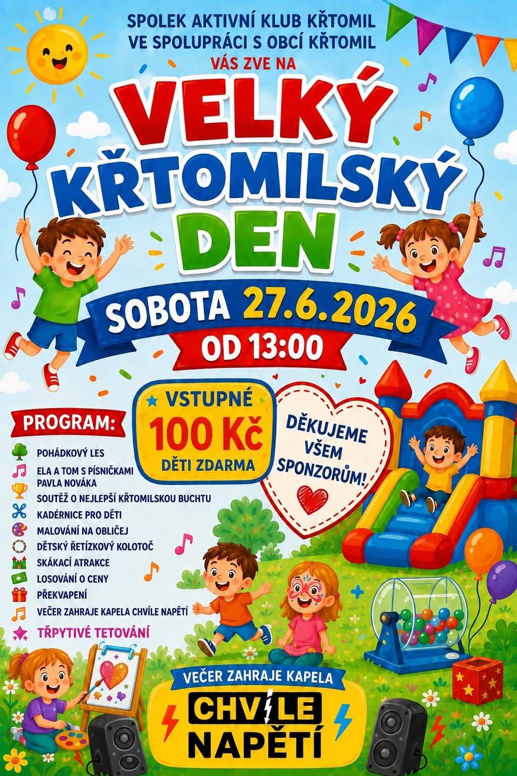 sobota 27.6.2026 od 13:00