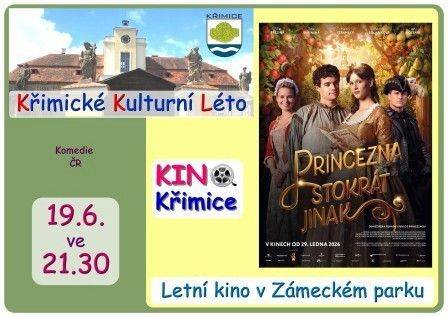 V pátek 19.6.2026 promítáme pohádku "PRINCEZNA STOKRÁT JINAK"