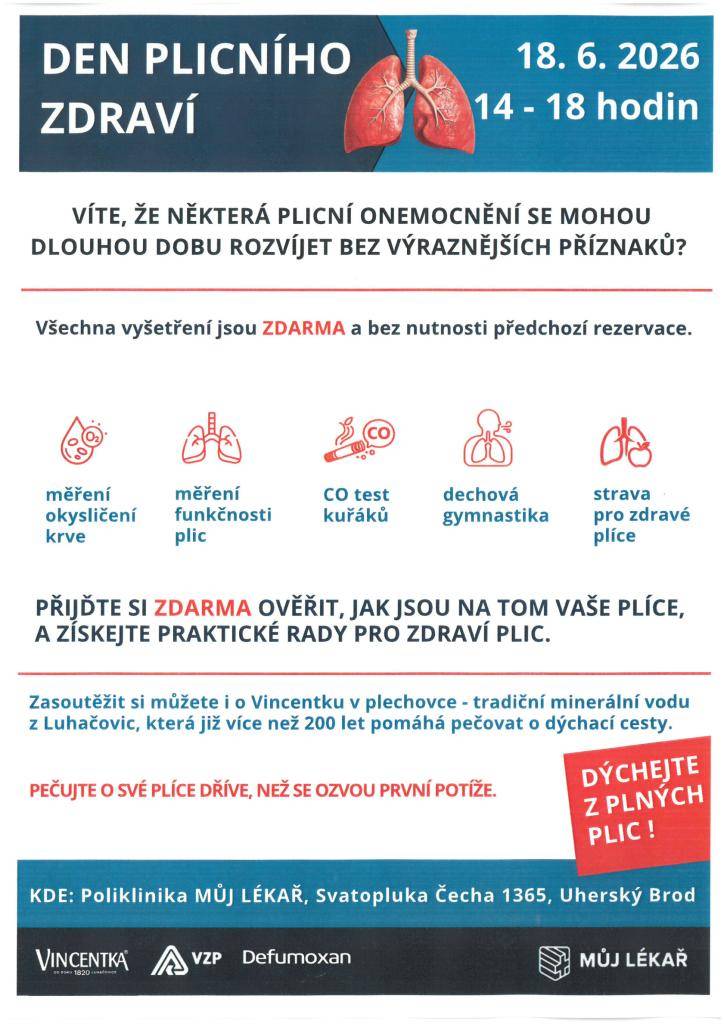 DEN PLICNÍHO ZDRAVÍ 18.06.2026