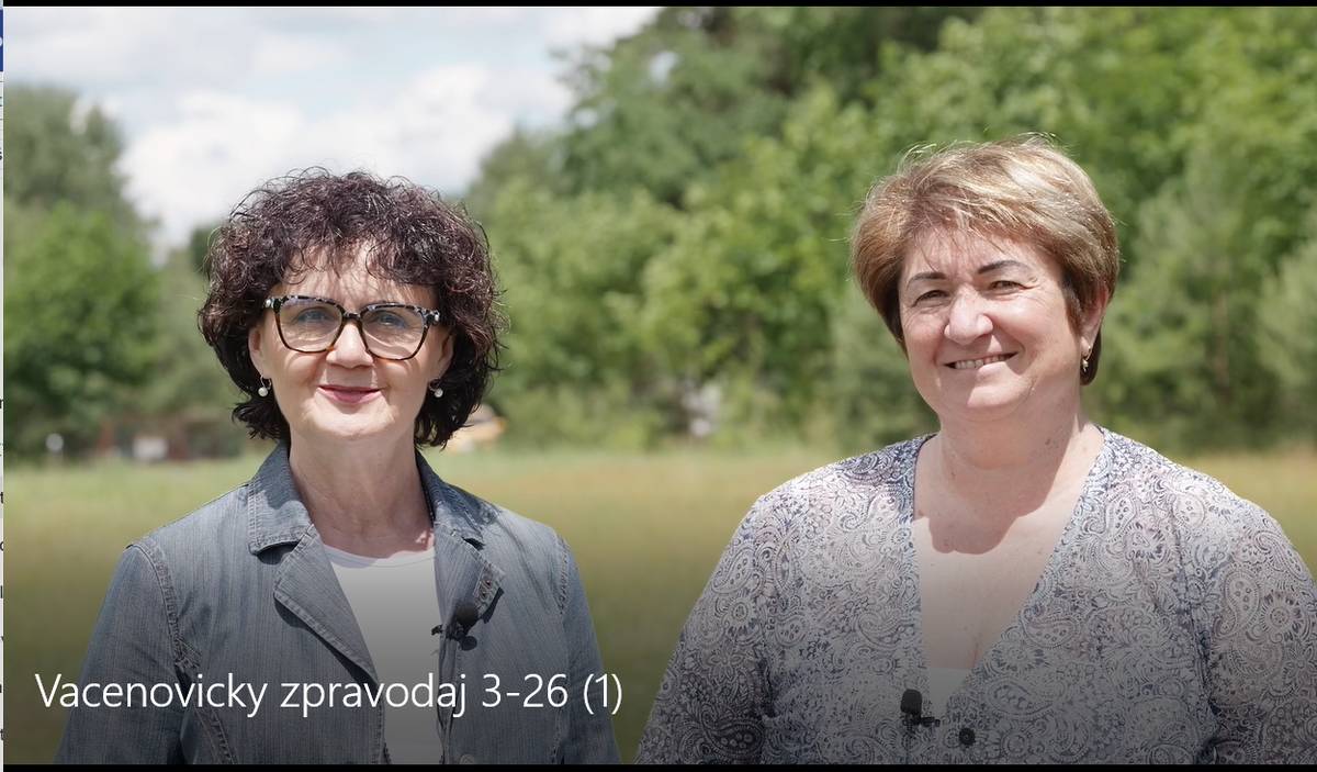 Paní starostka a paní místostarostka představují aktuální dění v obci a také, co nás čeká.  Zpracoval F. Zdražil.