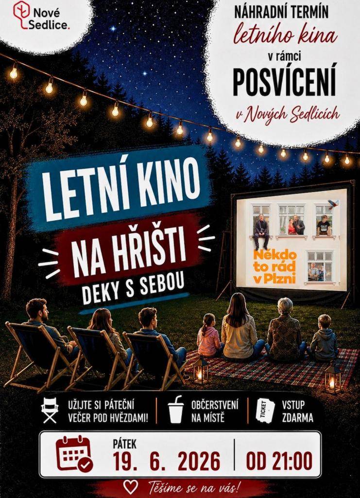 Zveme Vás na náhradní promítání komedie...