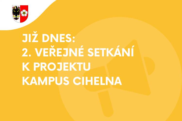 Zveme vás již dnes od 18:00 na druhé veřejné setkání k připravovanému projektu Kampus Cihelna.    Pokud se nemůžete zúčastnit osobně, můžete se připojit online prostřednictvím odkazu níže.