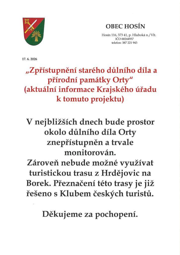 Aktuální informace Krajského úřadu Jihočeského kraje