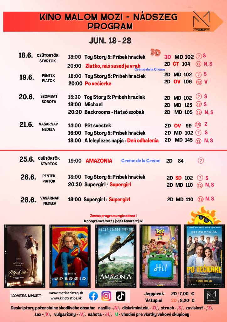 18.6. - 28.6. 2026  2026.6.18. - 6.28.