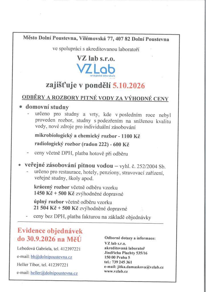 Evidence objednávek do 30.9.2026