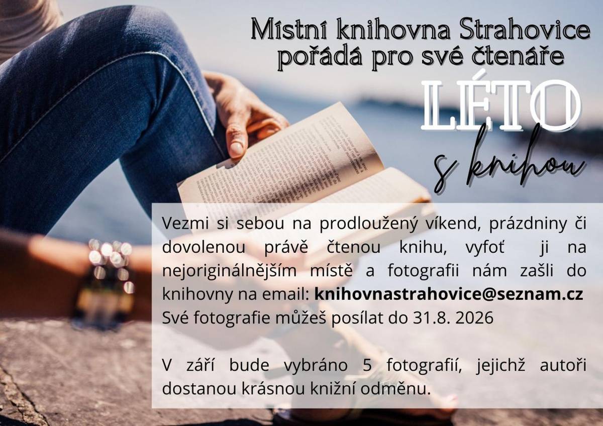 Akce s názvem "Léto s knihou".