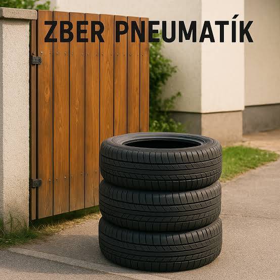 Dočasne prerušený zber pneumatík