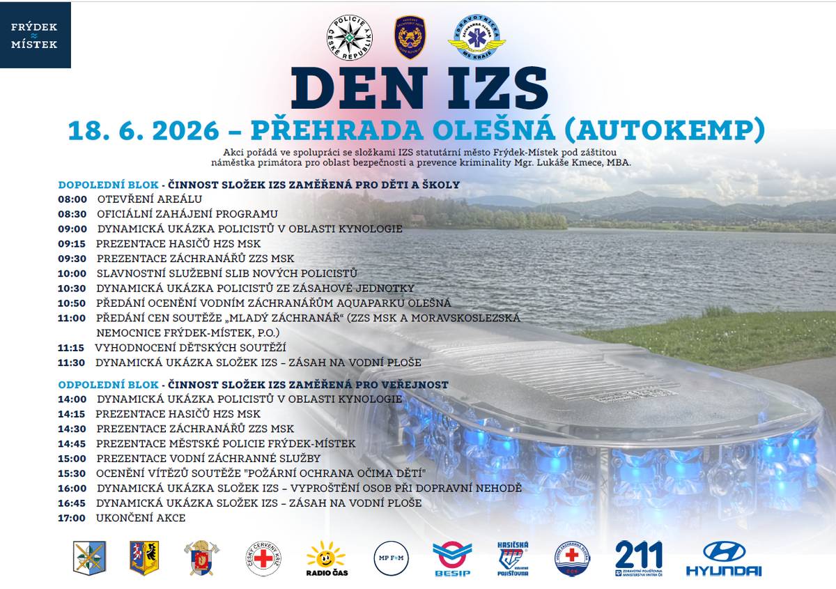 Dovolujeme si Vás pozvat na akci města Frýdek-Místek, zaměřenou nejen na školy, ale také pro veřejnost. Akce se koná dne 18.6.2026.