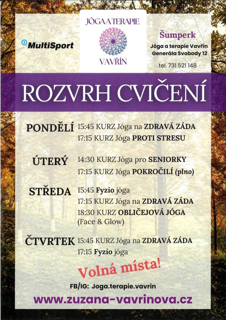 Kurzy různého druhu