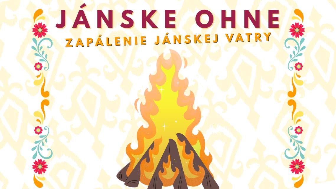 Zapálenie Jánskej vatry dňa 26. júna 2026.
