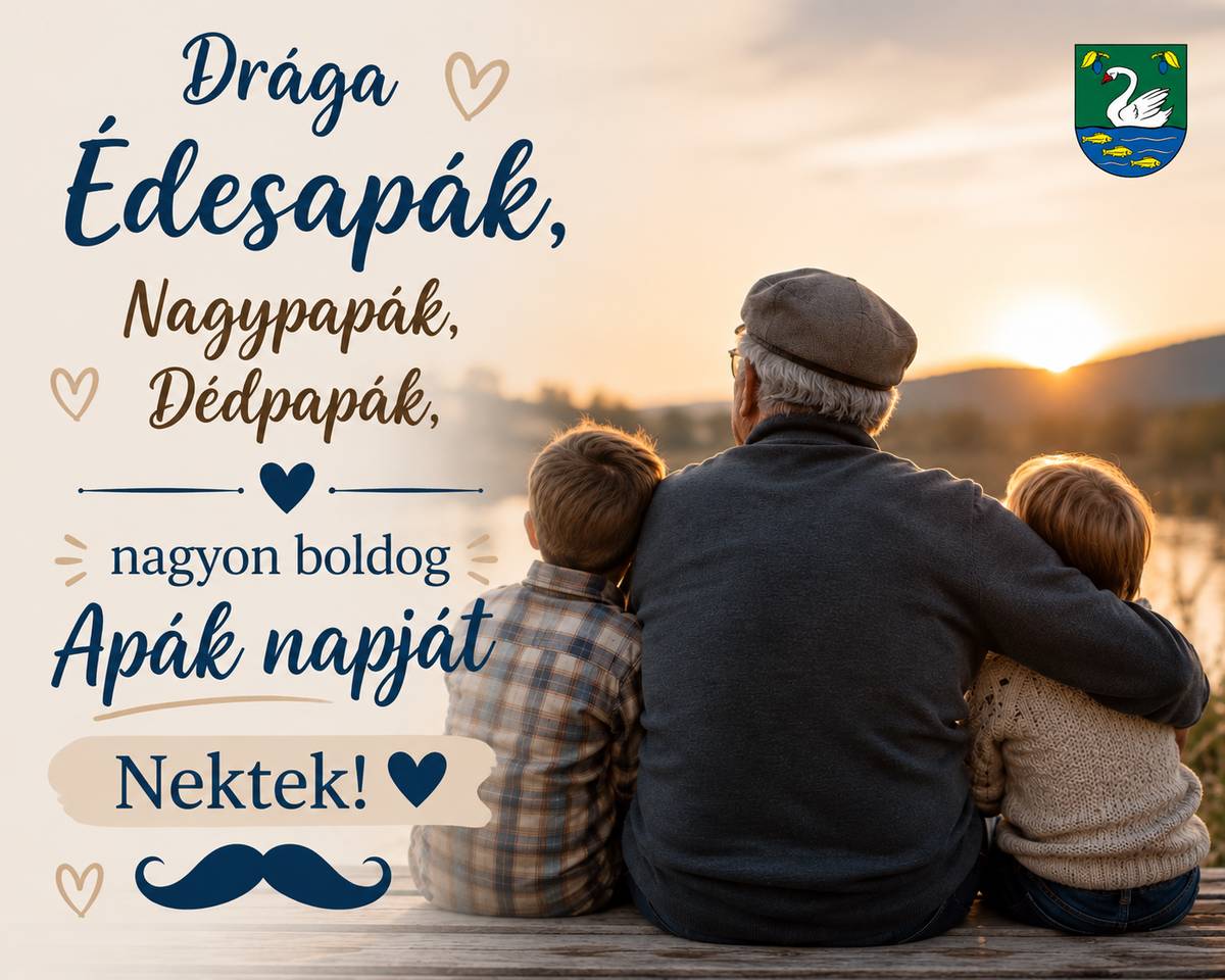 Milí oteckovia a dedkovia, dnes patrí poďakovanie Vám. Prajeme Vám veľa síl a pevné zdravie. Ďakujeme, že ste tu pre nás! Drága édesapák, nagyapák... ma benneteket köszöntünk. Erőt és egészséget kívánunk Nektek, köszönjük, hogy vagytok!