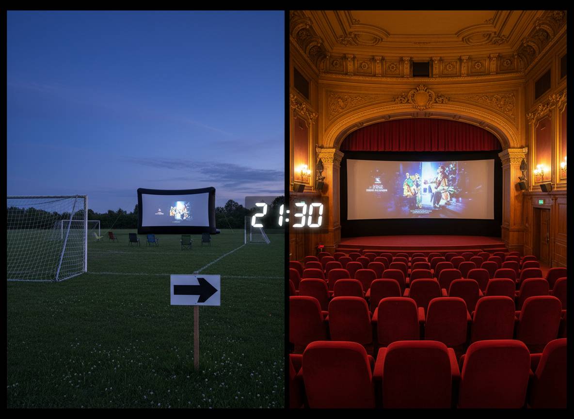 Informujeme všechny občany, že z důvodu nepříznivého počasí se letní kino přesouvá do kulturního domu. Začátek promítání v 21:30hod.