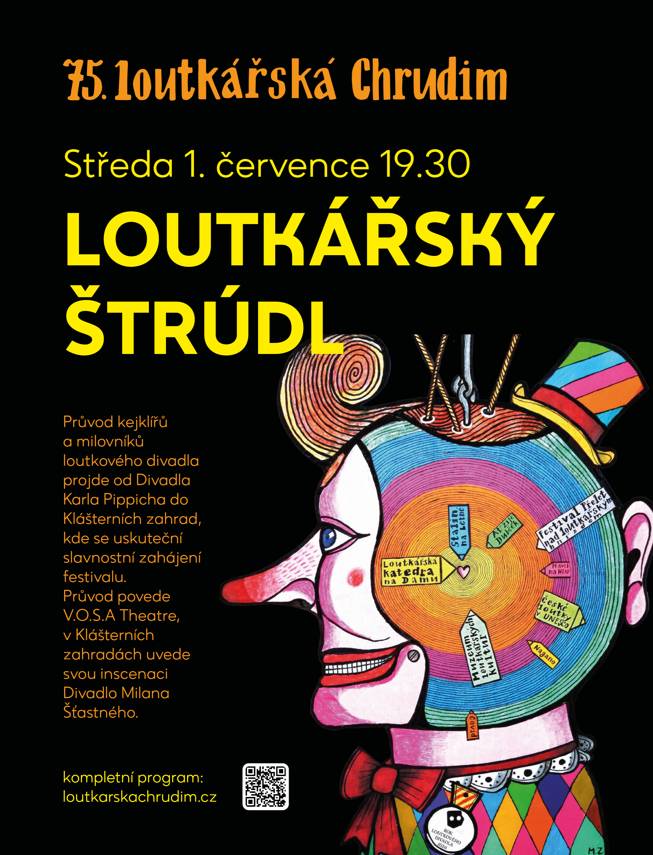 Dobrý den, zveme Vás: VIBEFEST vol. 2 • 27.6.2026 • kupujte vstupenky  druhý ročník hudebního festivalu v Chrudimi  HLAVNÍ LINE-UP  PAULIE GARAND – ikona české rapové scény s energickou show. AIKO – alternativní popová smršť, která reprezentovala Česko na Eurovizi. REFEW – nekompromisní rap a texty ze života.  DJs LINE-UP  DJ RICHARD REYNOLDS DJ ORBITH SANDY LIVE SET  Čeká tě den plný hudby, nabitých barů, gastro zóny, chillu v trávě i tance s partou lidí. Doraž, tohle chceš zažít na vlastní kůži! 75. LOUTKÁŘSKÁ CHRUDIM 2026 • 30.6. – 6.7.  v prodeji divadelní představení, dílny Loutkářský štrúdl & zahájení • 1.7. Rangers – Plavci • 2.7. Kujme Pikle Band • 3.7. Loutkářský pouliční festival • 4.7. Laura a její tygři • 5.7. Michal Hrůza & Kapela Hrůzy • 6.7.  V MUZEU BAROKNÍCH SOCH VÁS RÁDI PŘIVÍTÁME V LÉTĚ  příměstský tábor pro děti od 8 let • 13.-17.07. výtvarný ateliér pro dospělé • 20.-24.7.  U FORTUNÁTA  posezení otevřeno v těsné blízkosti Muzea barokních soch  MĚŠŤANSKÁ RESTAURACE MUZEUM   zveme vás na naše polední menu. pořádáte oslavu, večírek, hledáte prostory nebo catering? Kontaktujte nás.  Vstupenky již v prodeji:  Letní barokní scéna Chrudimské dožínky – koncert LENNY Účet • hrají: Jiří Hána, Adam Vacula, Martin Kubačák Večer s Tatianou Dykovou  Hezký den přeje Chrudimská beseda, sledujte i náš Facebook | Instagram
