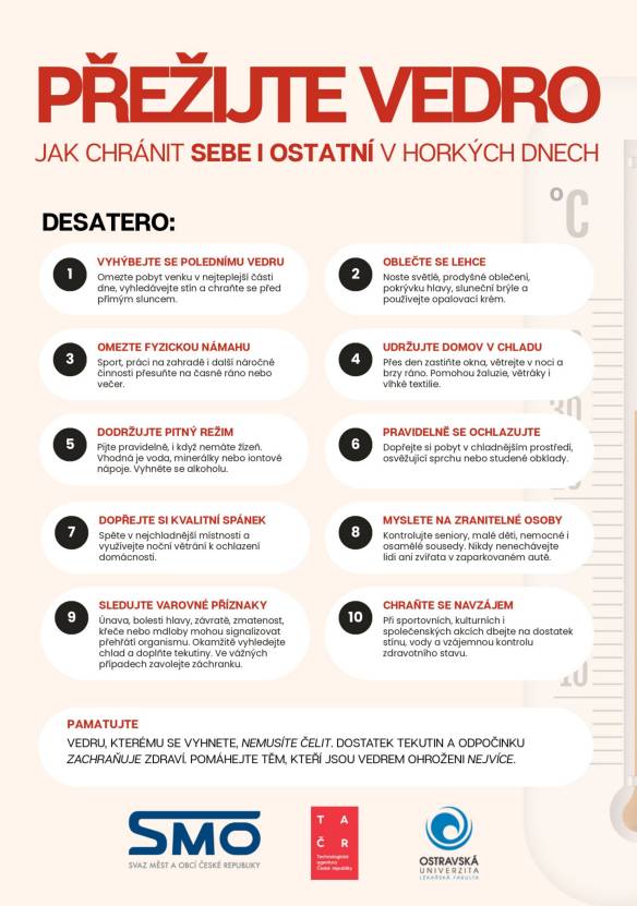 Jak chránit sebe i ostatní v horkých dnech